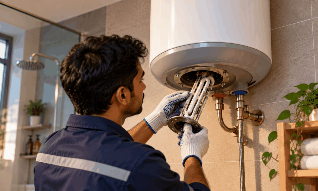 geyser noise prevention