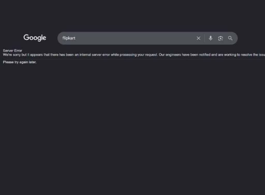 google down