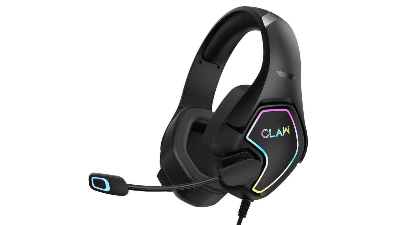 Claw GH40 wired RGB gaming headset with 50mm drivers, built-in microphone launched in India: Price, availability