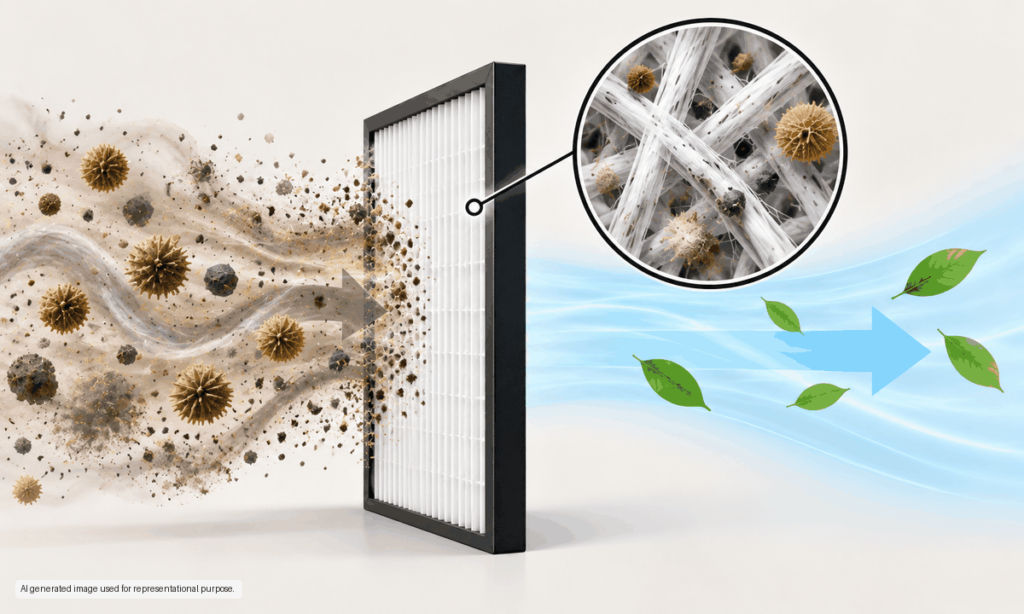 hepa filter functioning