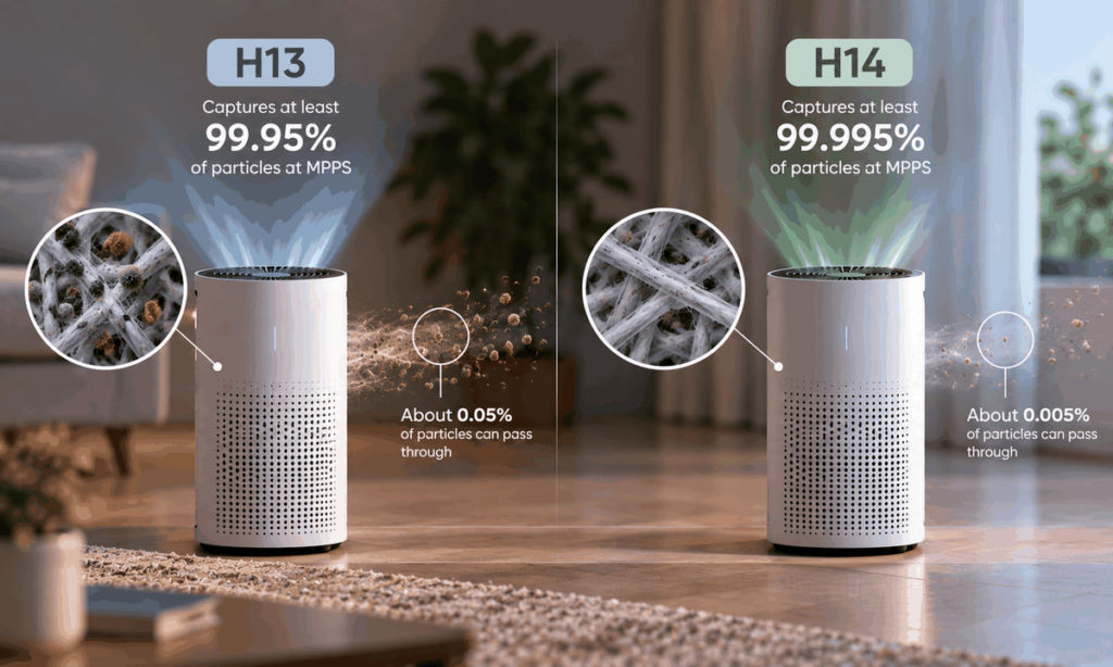 hepa h13 h14 comparison