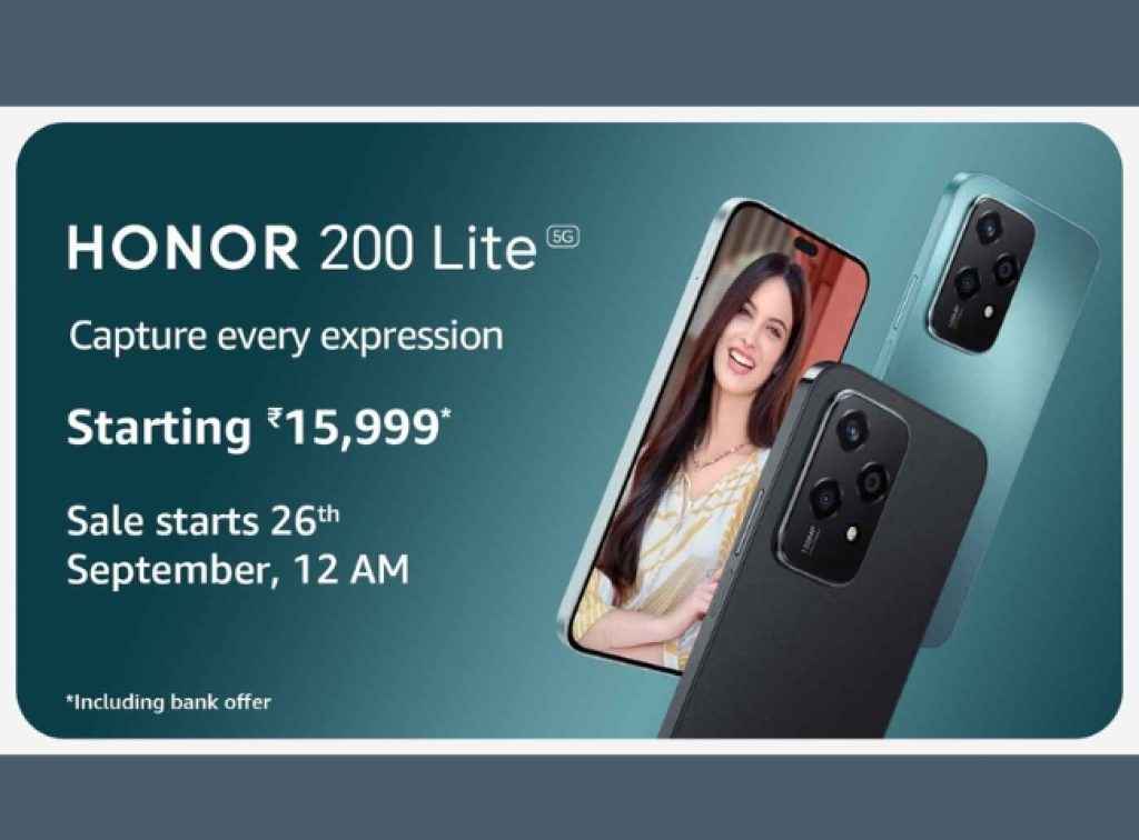 honor 200 lite with 108mp triple camera