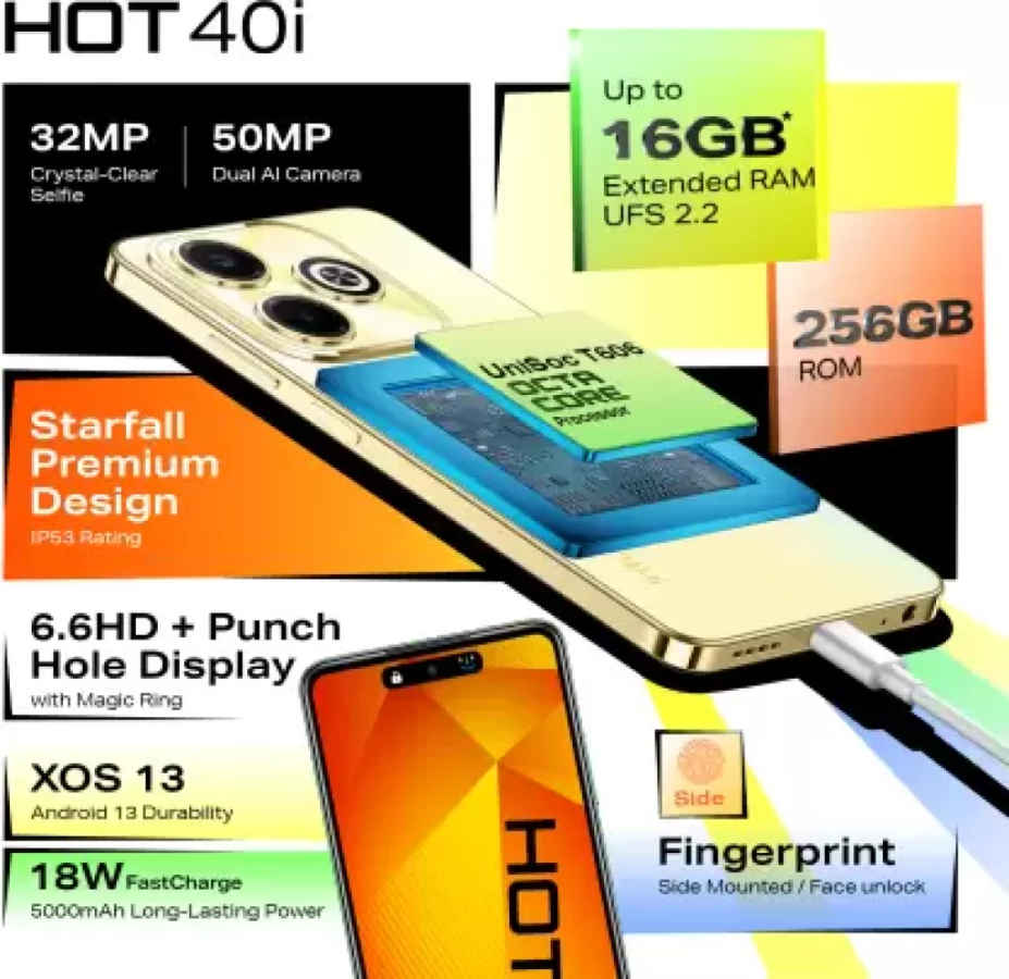 Infinix HOT 40i features