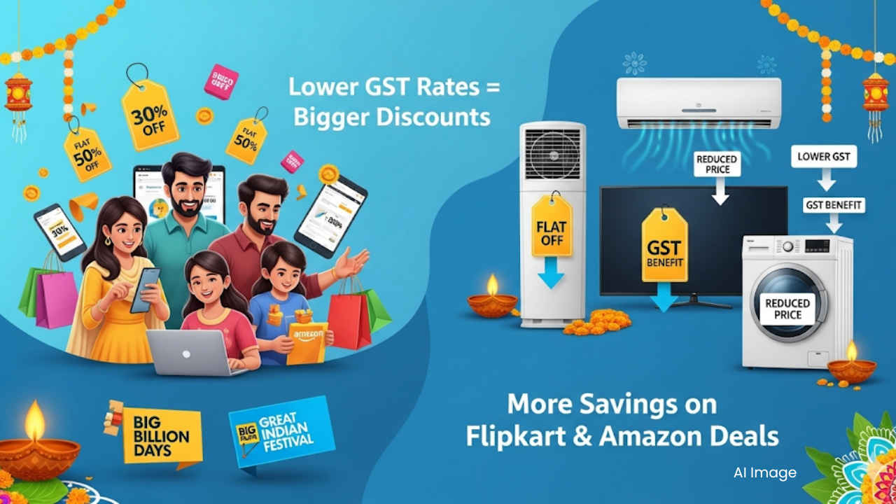 GST 2.0: Flipkart और Amazon की फेस्टिव सेल में आएगा जबरदस्त उछाल, ग्राहकों को मिलेगा दोगुना फायदा, देखें क्या कहते हैं इंडस्ट्री के दिग्गज