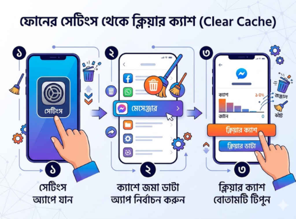 how to clear your phone storage without deleting anything check steps by steps
