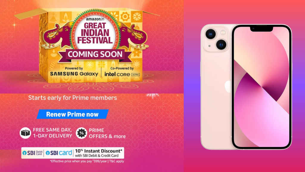 grab the iPhone 13 at the lowest price during amazon festival sale 2024 details