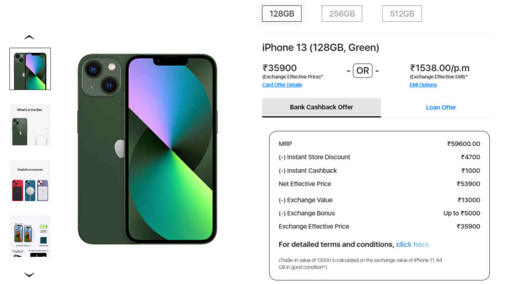 iPhone 13 big price drop in India, Now get it for just rs 35,900 only