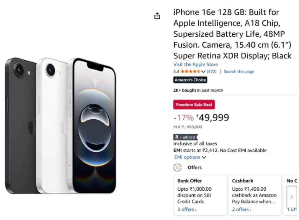 iPhone 16e GFF Sale Deal