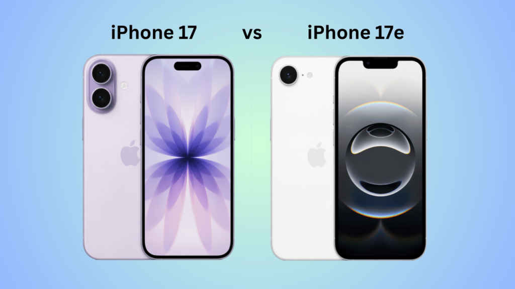 iPhone 17 vs iPhone 17e