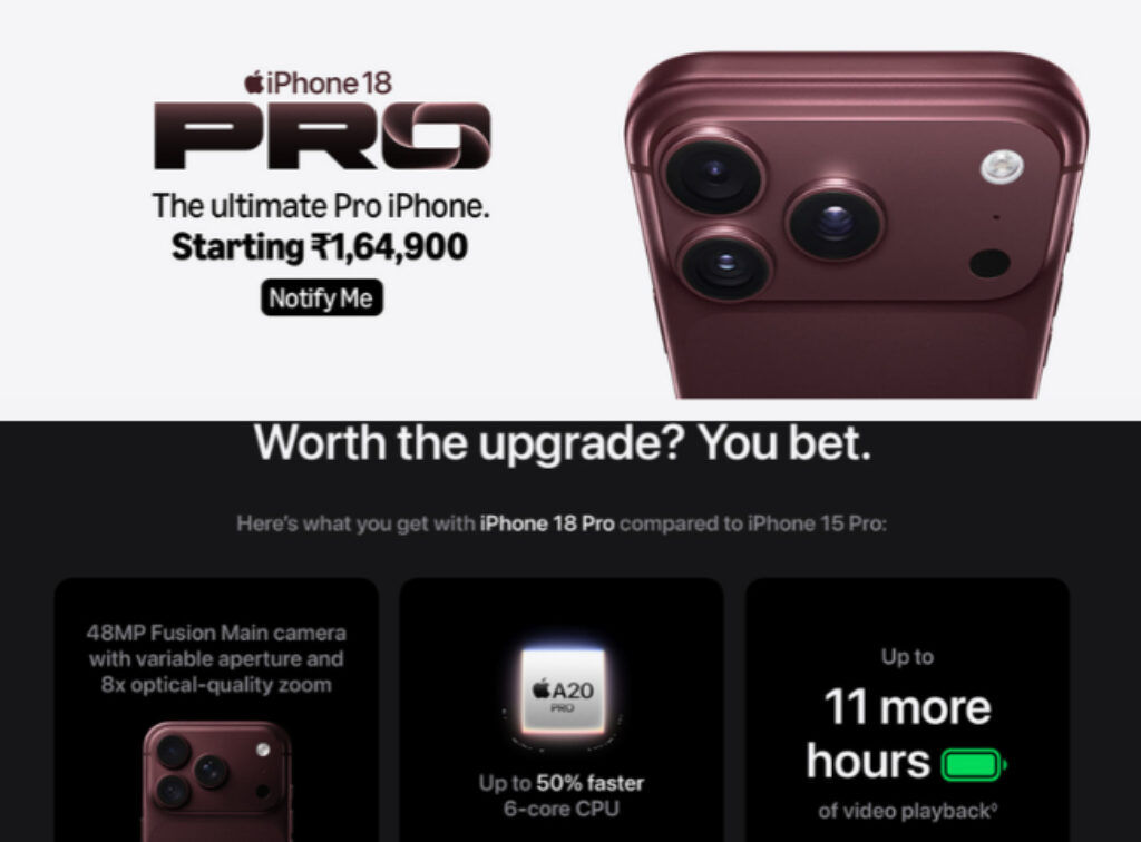 iPhone 18 Pro Sale