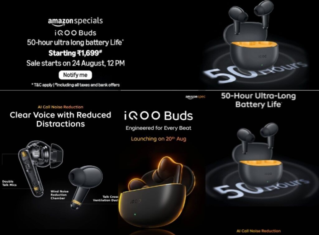 iQOO Buds price and features