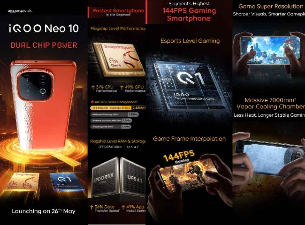 iQOO Neo 10 launch in India today
