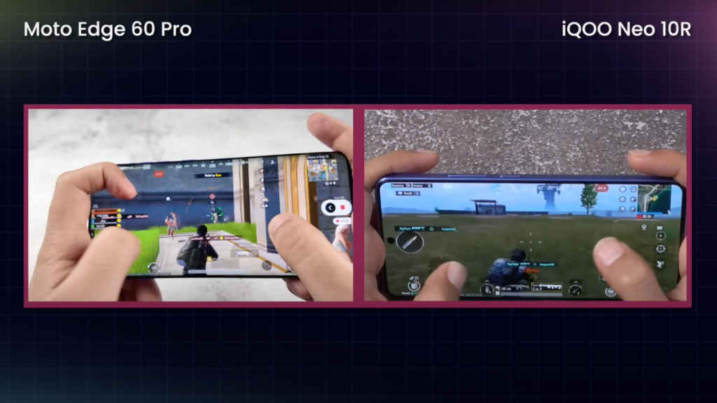 iQOO Neo 10R vs Motorola Edge 60 Pro