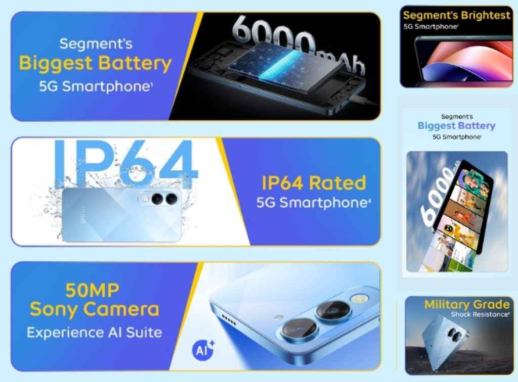 iQOO Z10 Lite 5G With 6000mAh Battery Launched