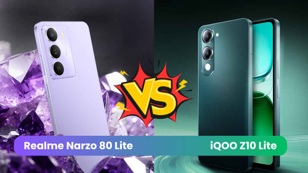iQOO Z10 Lite vs Realme Narzo 80 Lite