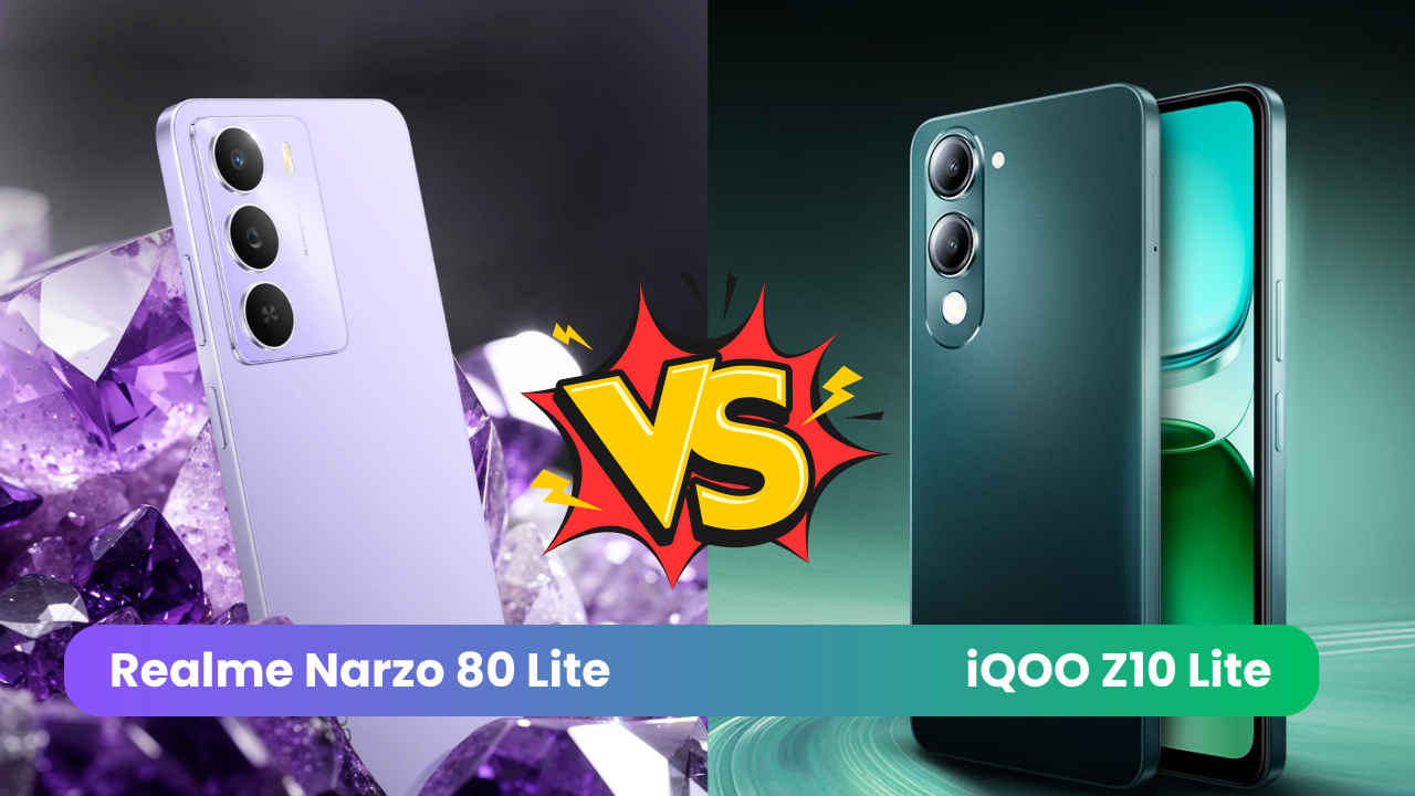 iQOO Z10 Lite vs Realme Narzo 80 Lite ಸ್ಮಾರ್ಟ್ಫೋನ್ಗಳು ಸುಮಾರು 10,000 ರೂಗಳೊಳಗೆ ಲಭ್ಯ! ಆದರೆ ಯಾವುದು ಬೆಸ್ಟ್?