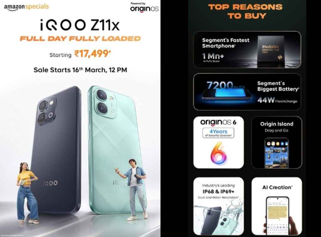 iQOO Z11x 5G Launched in India