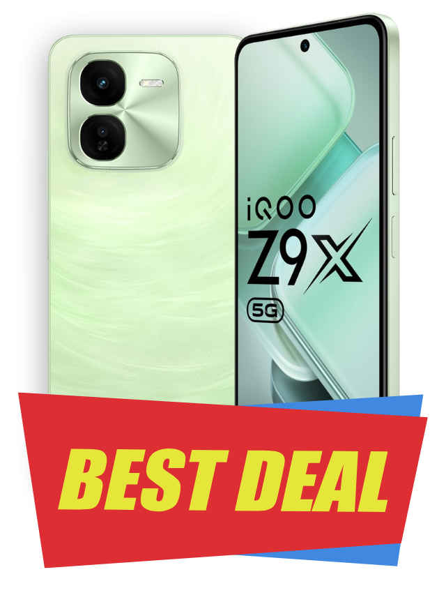 iQOO Z9x 5G with huge discounts