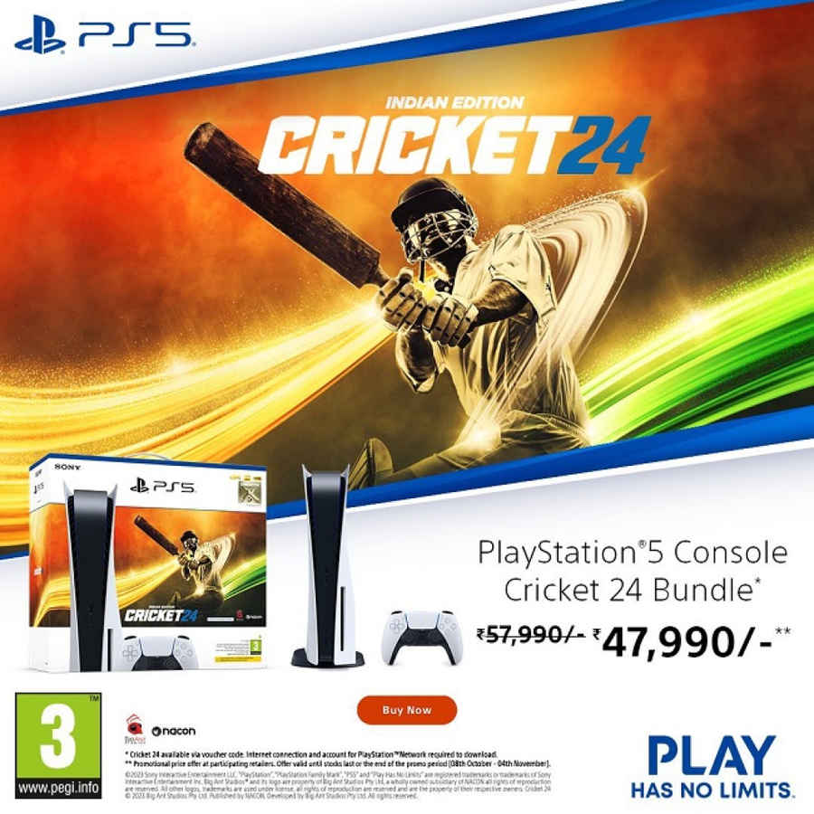 PS5 Console Cricket 24 Bundle