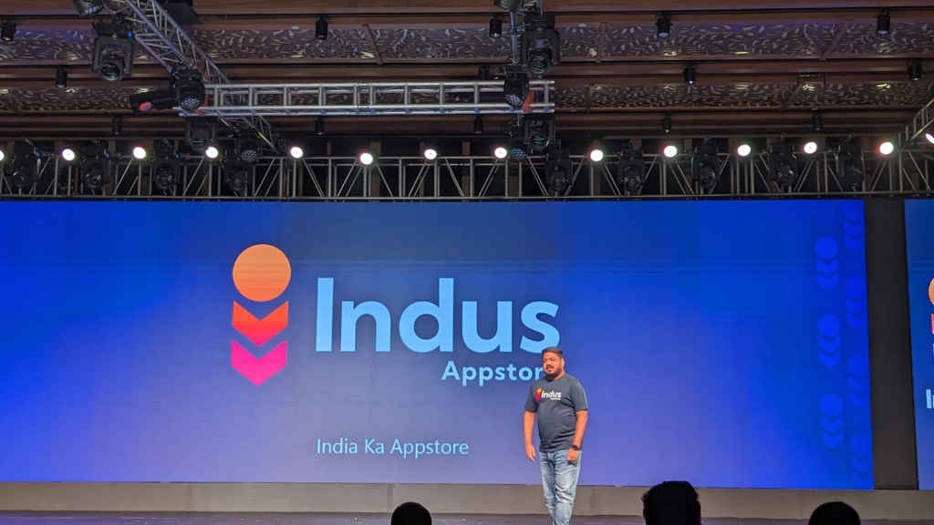 Akash Dongre at the Indus Appstore launch