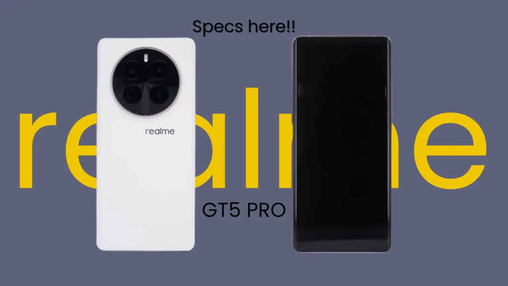 Realme GT5 Pro display details