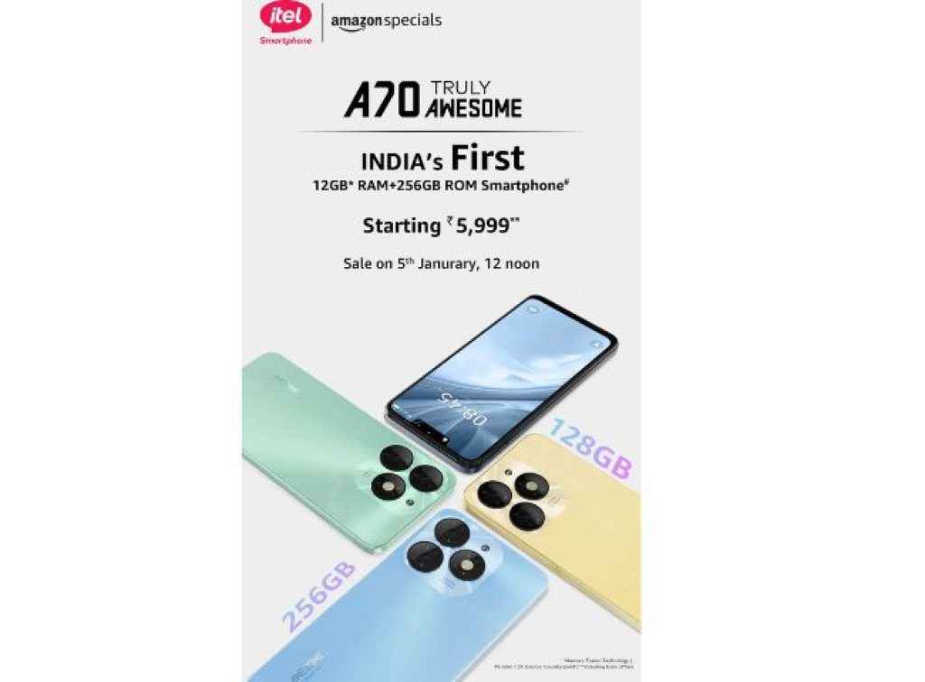 #itel A70 price 