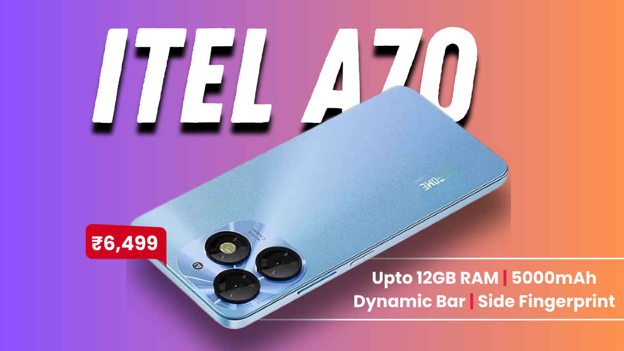 ಬಜೆಟ್ ಬೆಲೆಗೆ ಧೂಳೆಬ್ಬಿಸಿದ itel A70 ಸ್ಮಾರ್ಟ್‌ಫೋನ್‌! 12GB RAM ಮತ್ತು 5000mAh ಬ್ಯಾಟರಿ ಕೇವಲ…