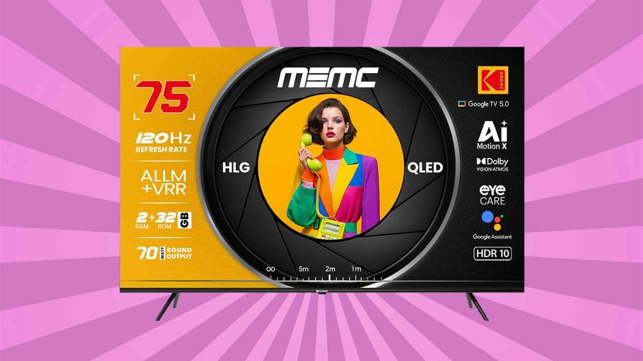 kodak మోషన్ X సిరీస్ నుంచి పవర్ ఫుల్ సౌండ్ తో కొత్త QLED Smart Tvs లాంచ్ చేసింది.!