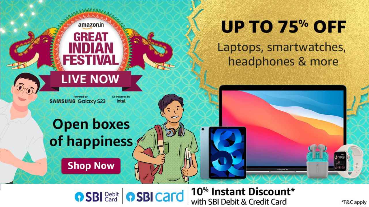 Top laptop deals for students in Amazon Great Indian Festival 2023