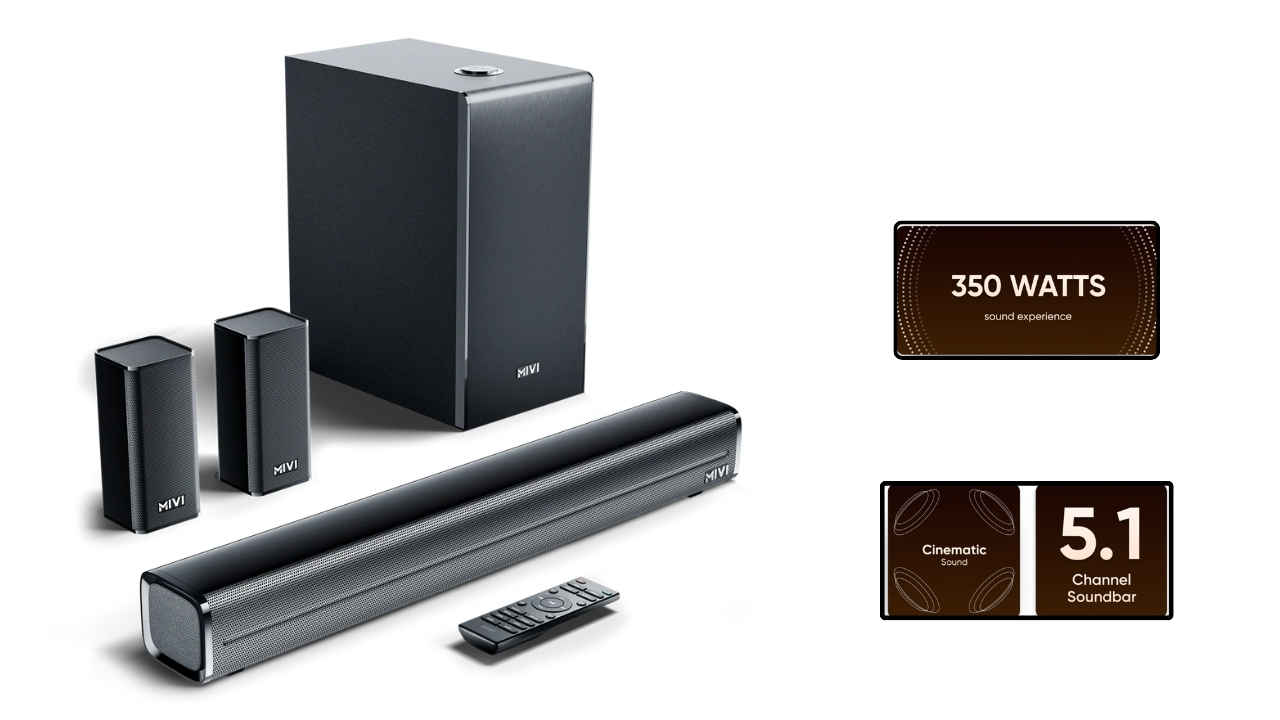 లేటెస్ట్ 350W 5.1 Soundbar ను గొప్ప డిస్కౌంట్ మరియు బ్యాంక్ ఆఫర్ తో అందుకోండి.!