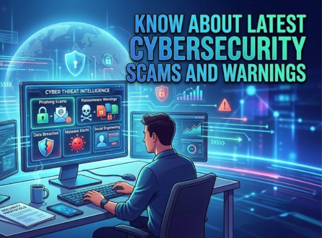 latest Cybersecurity scams and warnings