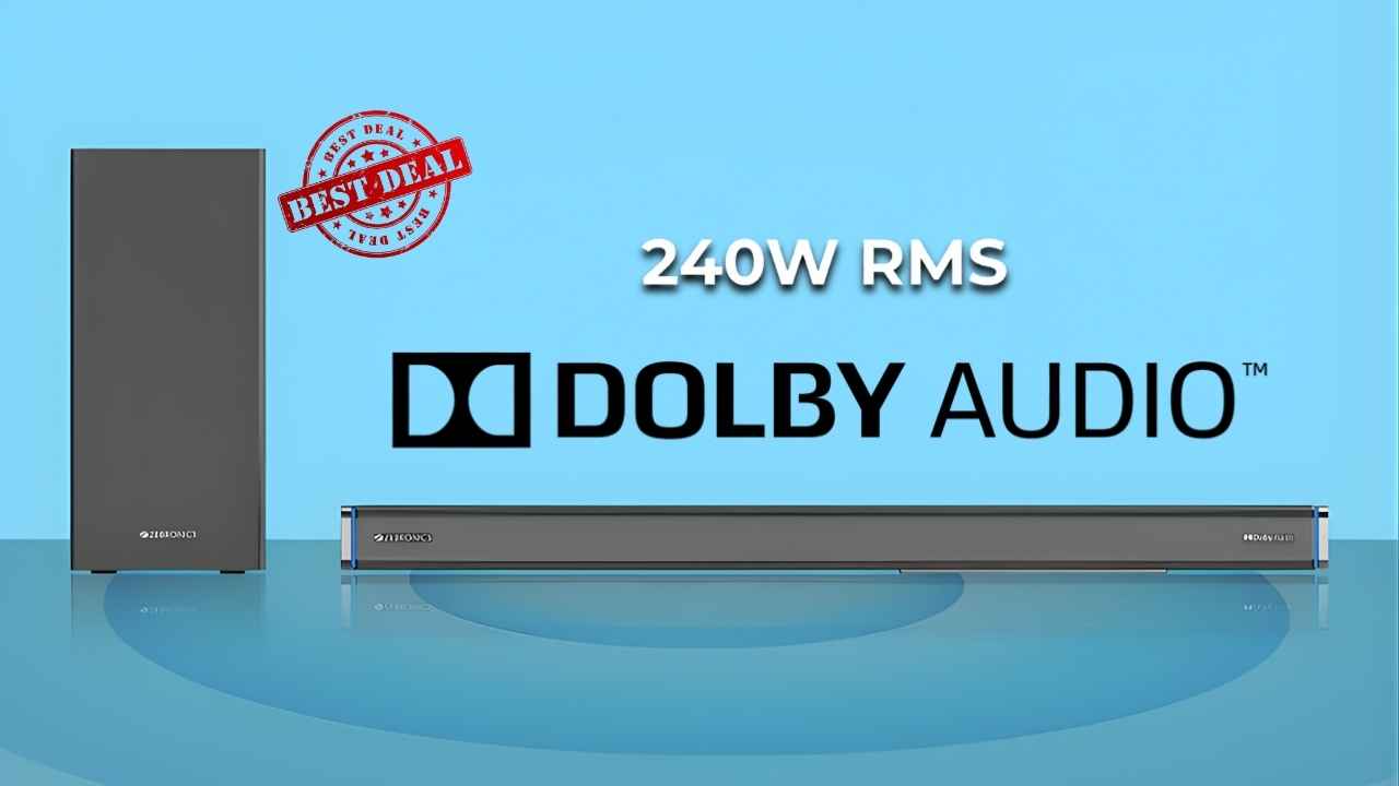 ఆల్ టైమ్ డౌన్ ధరలో సేల్ అవుతున్న బ్రాండెడ్ Dolby Soundbar