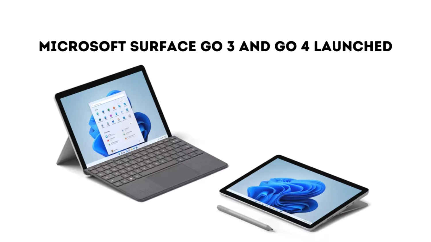 Microsoft expands its Surface Go portfolio with Surface Go 3 and Go 4: Find out all here