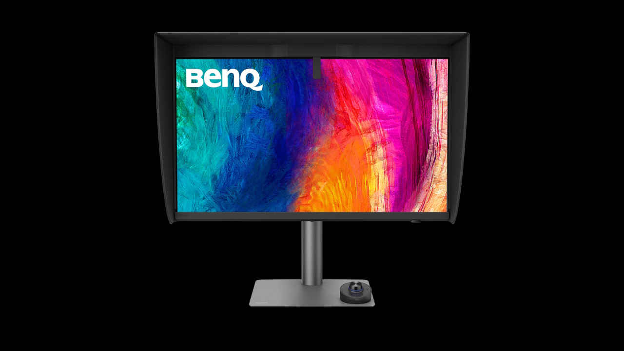 BenQ PD2770U 27-inch 4K professional monitor with built-in colour calibrator launched in India: Specifications, availability