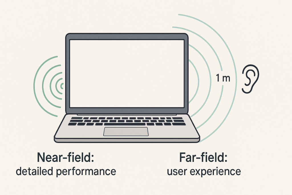 near-field vs far-field audio experience