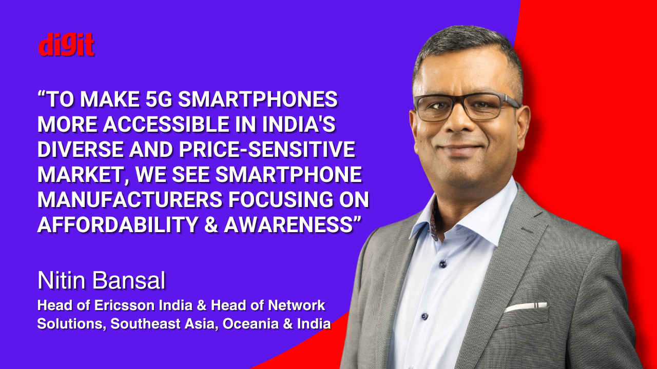 5G in India: After 18 crore users, Ericsson’s Nitin Bansal talks next milestones