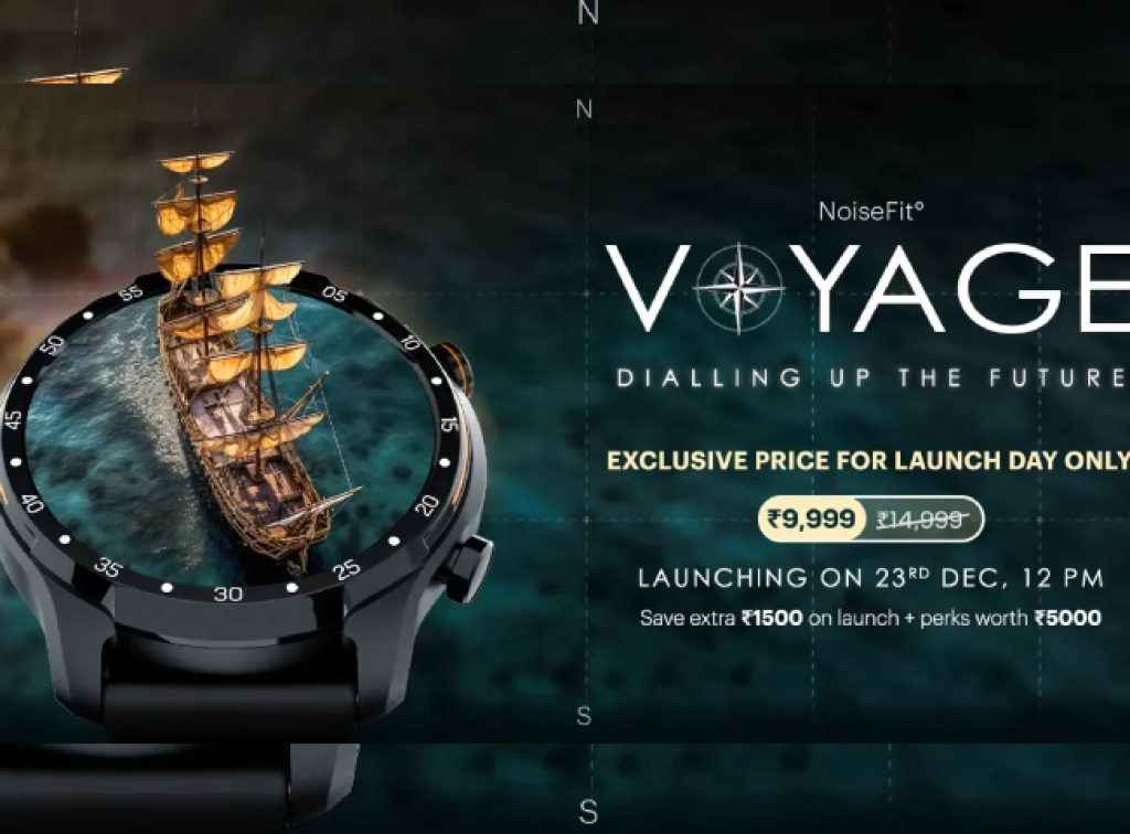 noise 4G Calling Smart Watch voyage