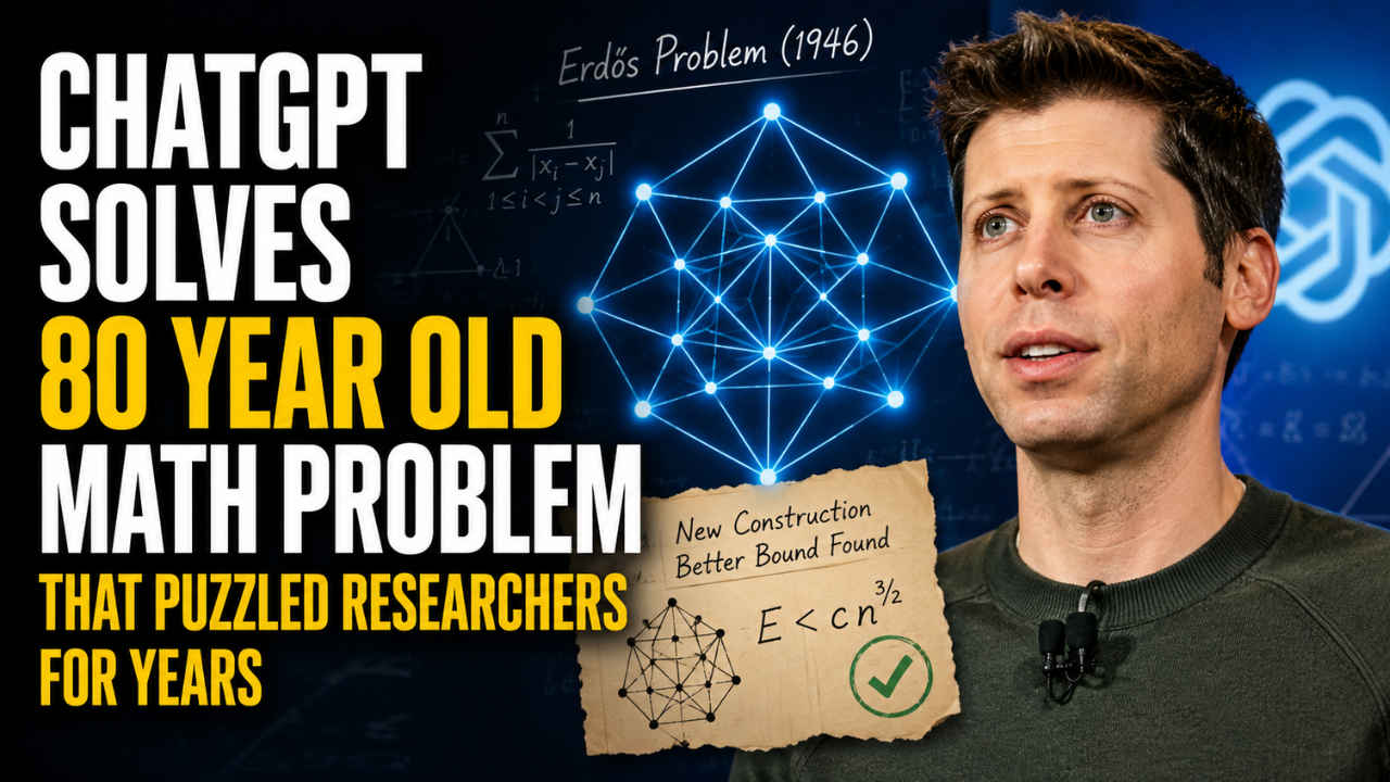ChatGPT solves 80 year old math problem that puzzled researchers for years