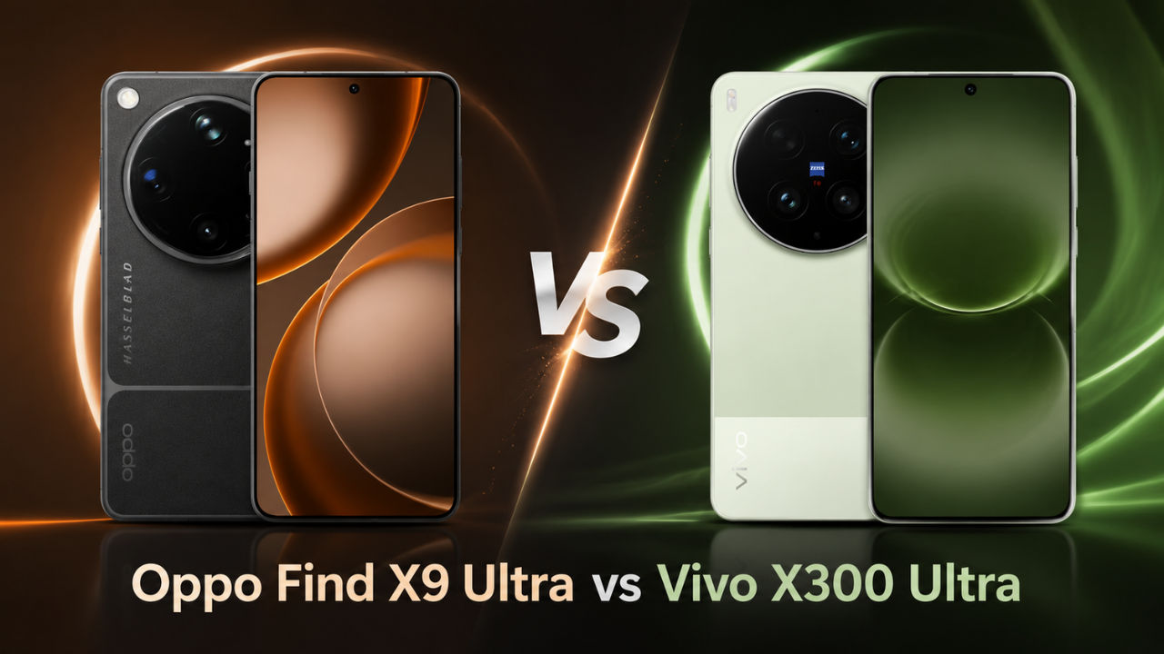 Oppo Find X9 Ultra vs Vivo X300 Ultra: कैमरा, स्पेक्स, कीमत और अन्य की तुलना