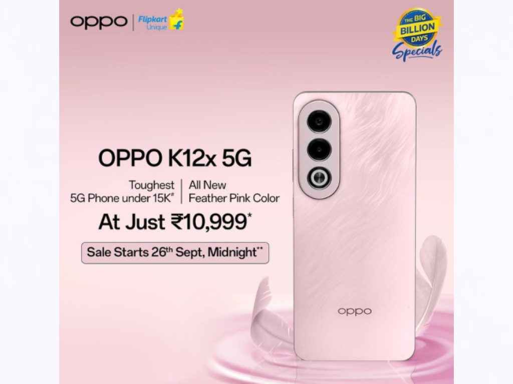 OPPO K12x 5G price and availability