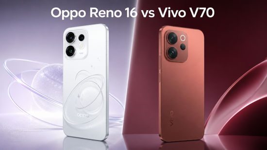 Oppo Reno 16 vs Vivo V70: डिज़ाइन, कैमरा, स्पेक्स, कीमत और अन्य की तुलना