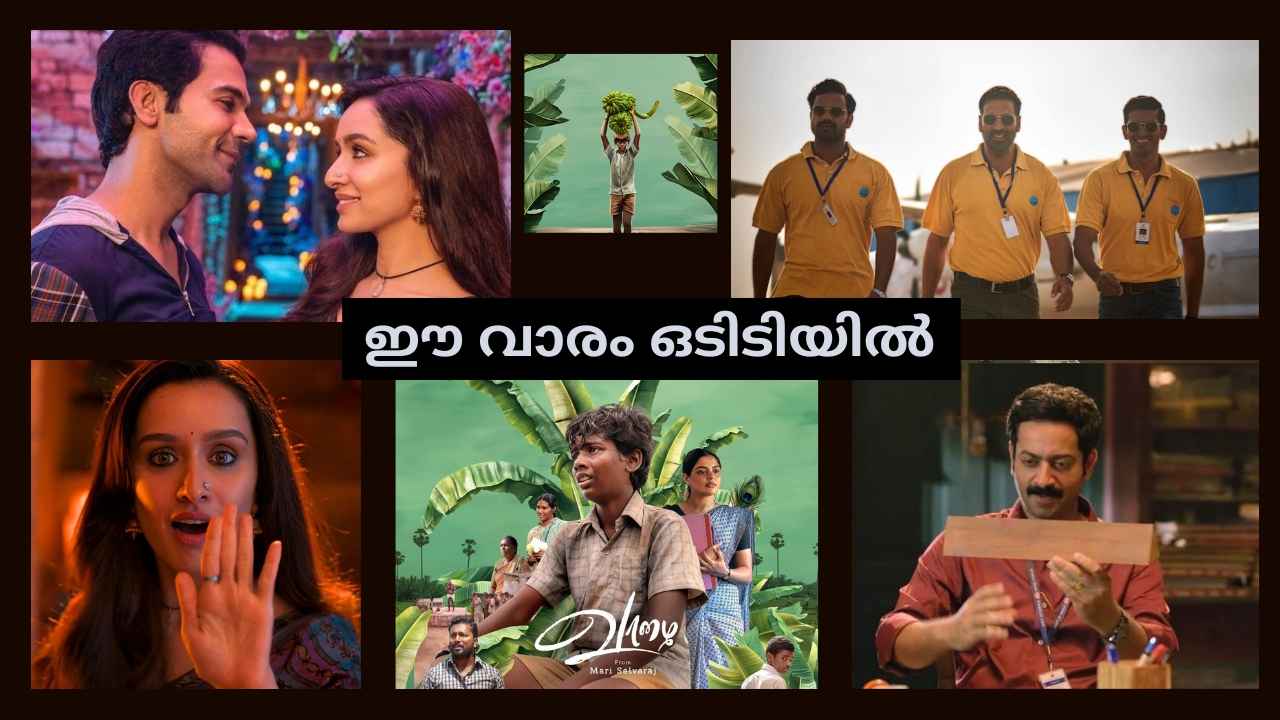 OTT Release This Week: മാരി സെൽവരാജിന്റെ വാഴൈ മുതൽ ബോക്സ് ഓഫീസ് ഹിറ്റ് Horror Film സ്ത്രീ 2 വരെ…