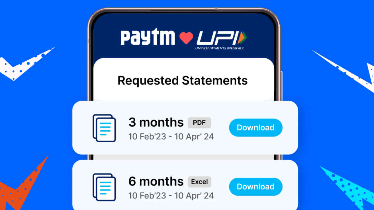 Paytm चे नवीन UPI ​​Statement Download फीचर रोलआऊट! जाणून घ्या कसे करेल काम? 