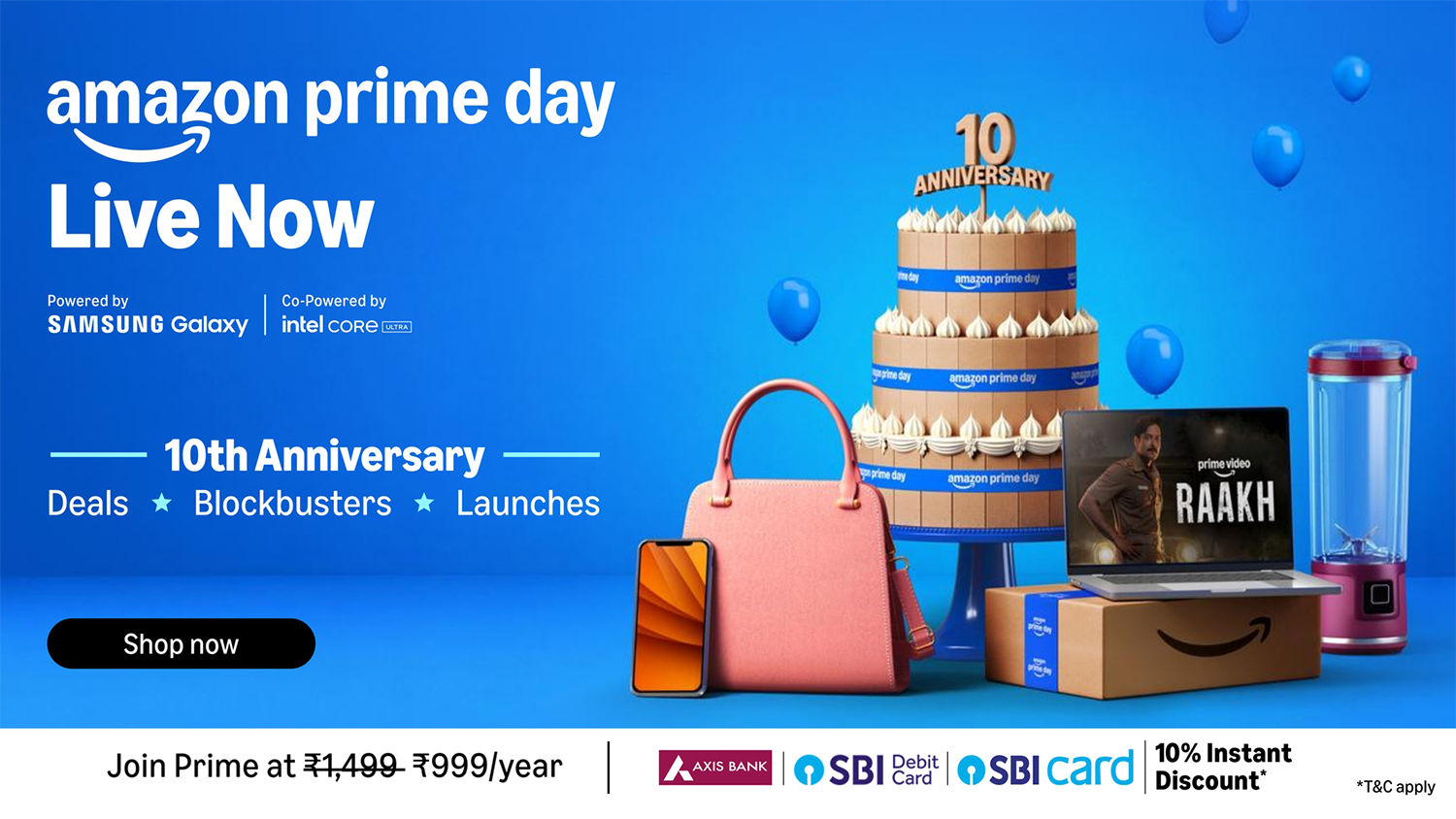Prime Day Sale is live