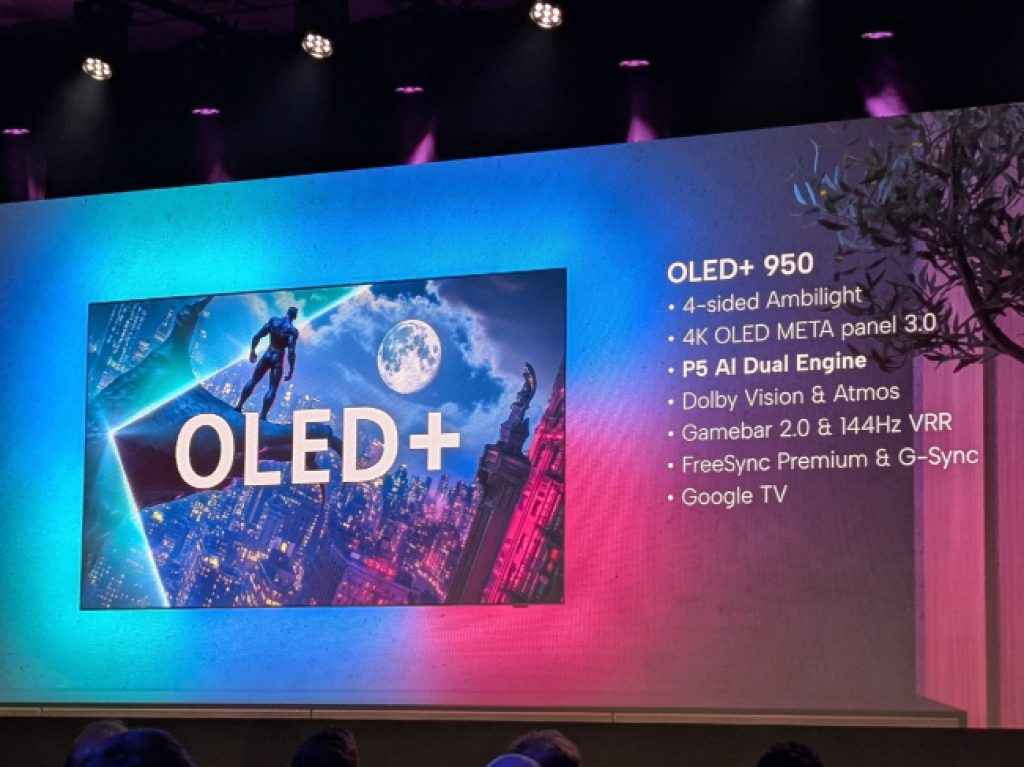 नवे Philips OLED+ TV लाँच ( Image credit: X)