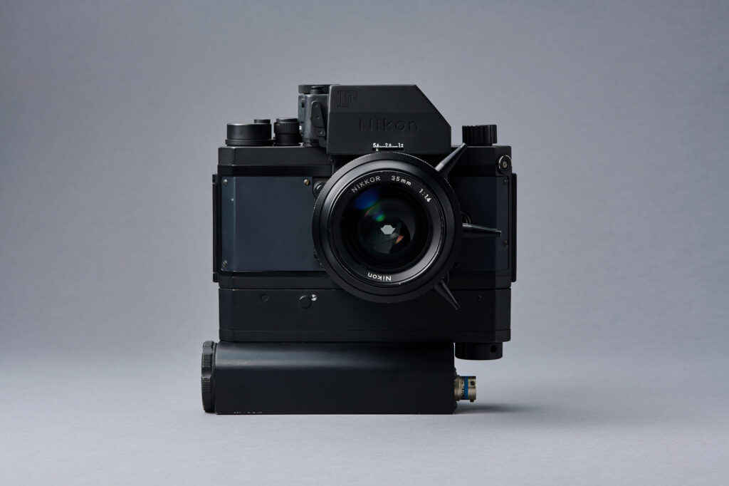 First Nikon camera to be sent to space during the Apollo 15 mission.