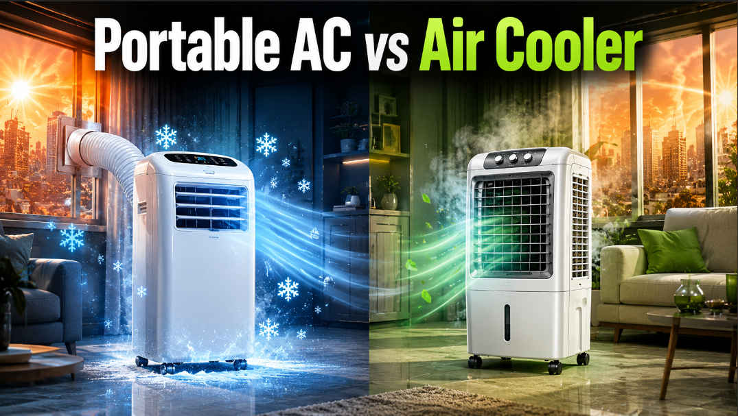 Portable AC vs Air Cooler: कौन सा चलता है ज्यादा बिजली पर? ये वाला रहेगा आपके लिए बेस्ट
