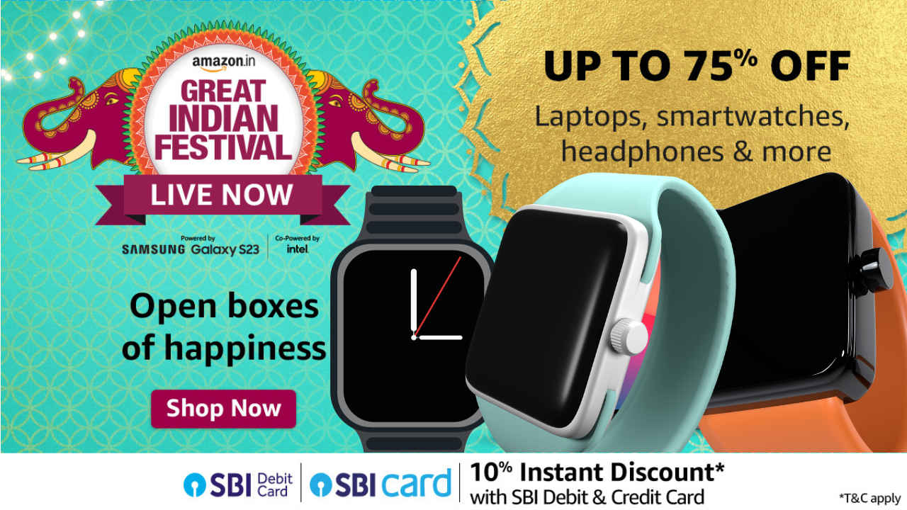 Top premium smartwatch deals in Amazon Great Indian Festival 2023