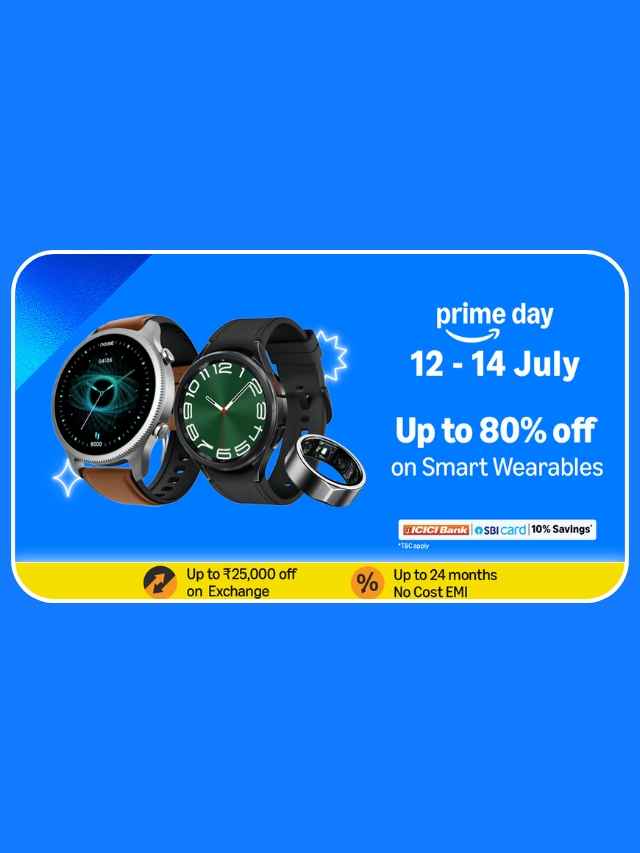 prime day upcoming Smart watch and smart Ring deals