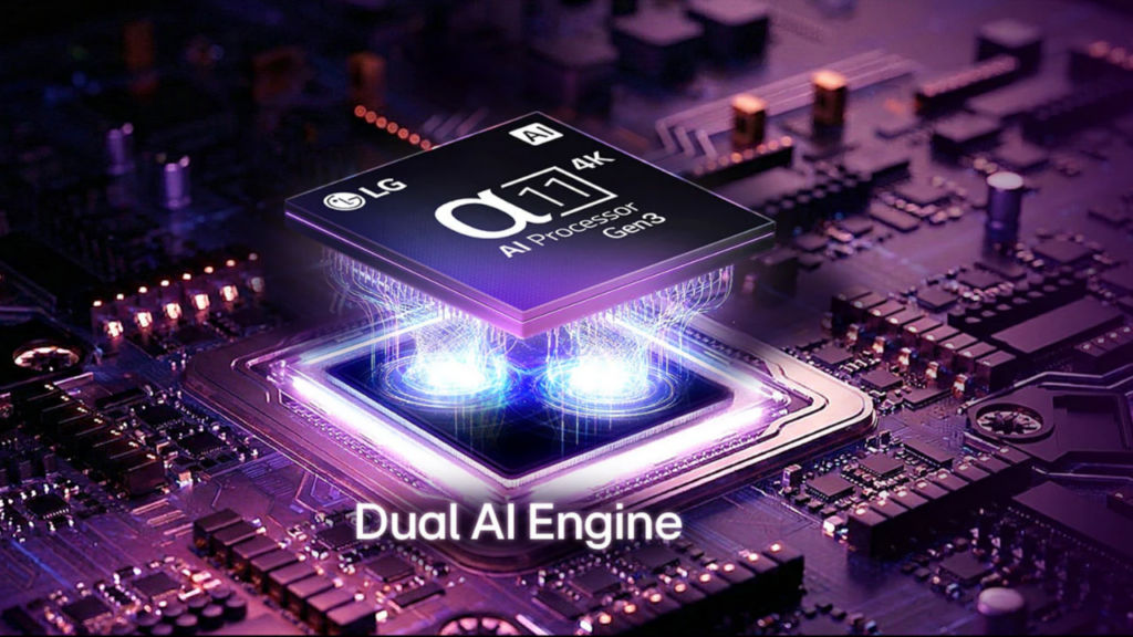 LG OLED G6 TV processor